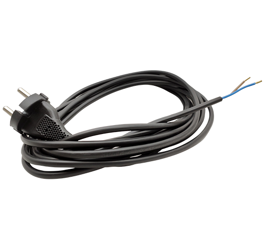 2 Kutuplu Topraksız Fişli Kablo 10A